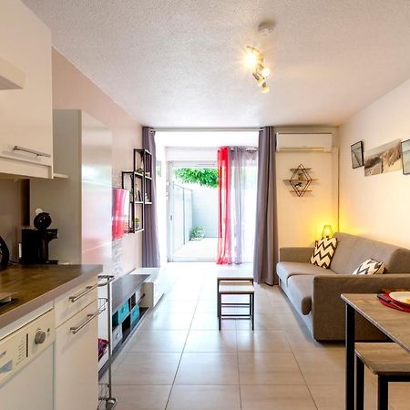 Beau studio avec grande terrasse La Grande-Motte Esterno foto