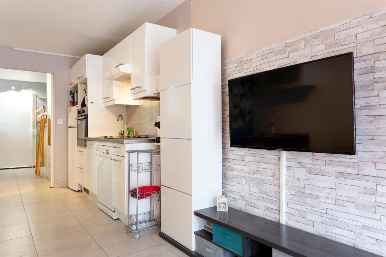 Beau studio avec grande terrasse La Grande-Motte Esterno foto