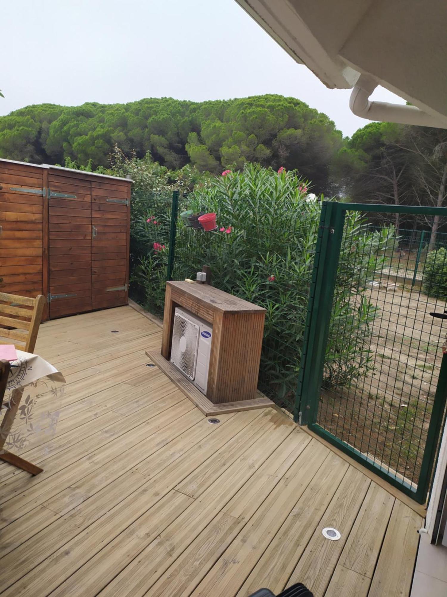 Beau studio avec grande terrasse La Grande-Motte Esterno foto