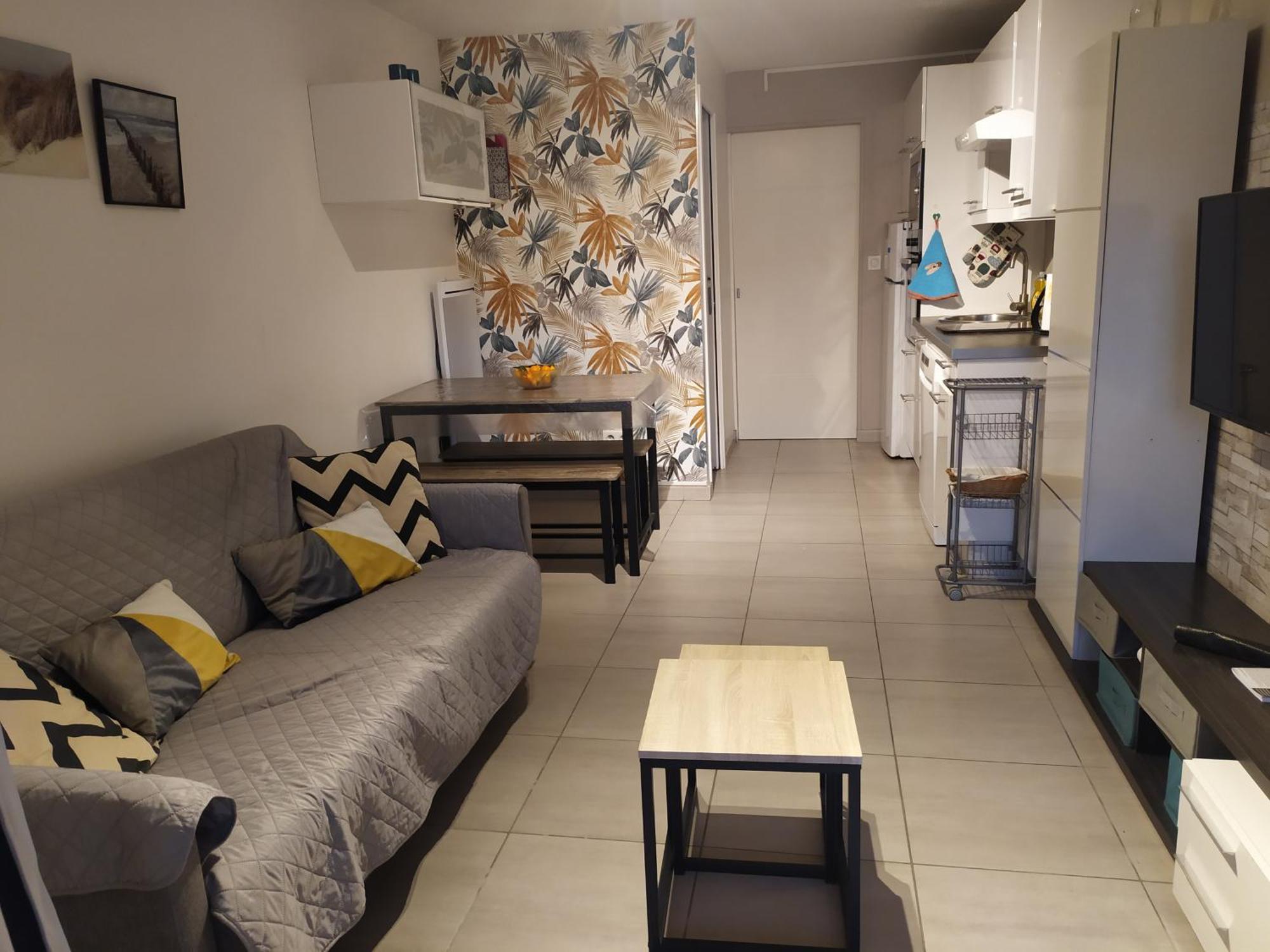 Beau studio avec grande terrasse La Grande-Motte Esterno foto